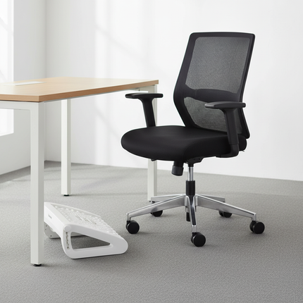 Height Adjustable Office Foot Stool Thickened PP Design Relieve Instep Fatigue Under Desk Footrest Strong Bearing for toilet - gallery 2