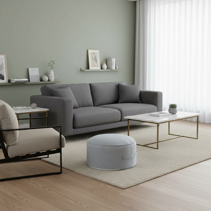 Tea Ceremony Floor Poufs With Fillings Cotton Linen Tatami Footstool Ottoman Thicken Meditation Cushion Yoga Round Cushion Futon - gallery 2