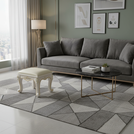 Retro Fabric Dressing Chair, Child Round Stool, Dressing Seat, Home Furniture, Living Room Dinning Chair, ABS Leg, Round Ottoman - gallery 2