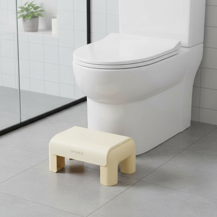 Ergonomic Shoe Changing Stool Waterproof Anti-Slip Toilet Footstool Multi-Function Universal Bathroom Foot Stool Wear Shoes - gallery 2