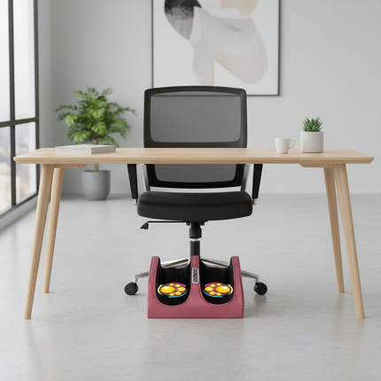 Electric Foot Massager Shiatsu Kneading Deep Tissue Relax Heated Roller Calf Pain Relief Fatigue Muscles Vibrator Machine Health - gallery 2