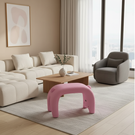 Cat shoe change stool household door shoe stool entry small stool sitting stool low stool sofa hair stool dressing makeup stool - gallery 2