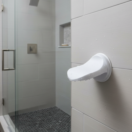 New Bathroom Shower Foot Rest Shaving Leg Step Aid Grip Holder Pedal Step Suction Cup Non Slip Foot Pedal Wash Feet - gallery 2