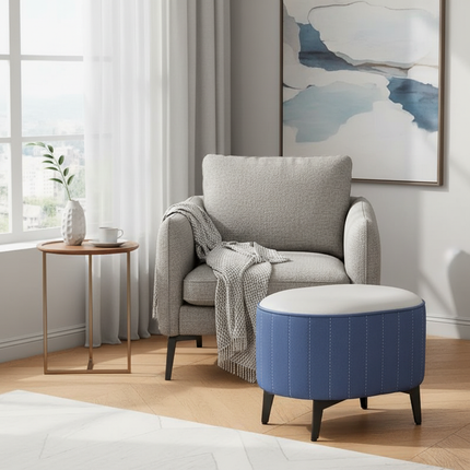 Bedroom Minimalist Foot Stool French Household Portable Adults Bench Step Stools Minimalist Meditation Tabouret Salon Furniture - gallery 2