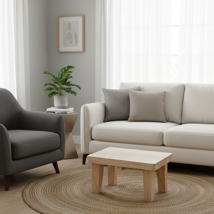 Creative Small Wood Chair Household Shoe Changing Stool Ins Sofa Living Room Foot Rest Stool Tea Table Children Bathroom Footsto - gallery 2