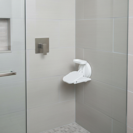 Shower Foot Rest Shower Pedal with Suction Cup Shower Step Shower Foot Stand Non Slip Shower Foot Support for Pregnant - gallery 2