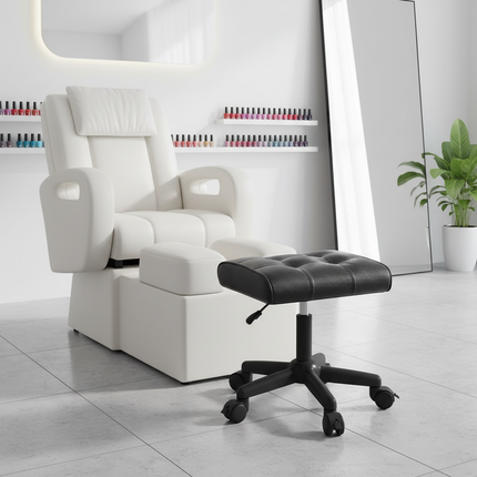 Nap Rest Foot Lift Footstool, Sofa Office Footstool Home Cushion Footstool - gallery 2