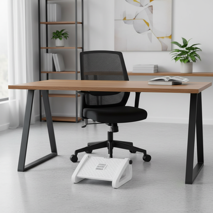 Ottoman Anti-tilting Erlang Legs Six-gear Adjustable Footstool Office Table Foot Pedal - gallery 2