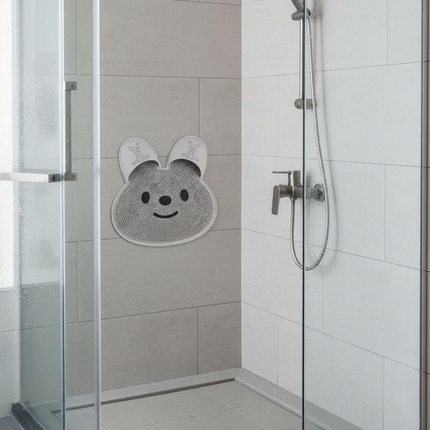 Rabbit foot rubbing, foot washing, foot massage, foot pad, bathroom scrubbing, anti-slip pad, shower room floor mat - gallery 2