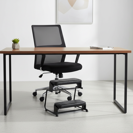 Ergonomic Adjustable Foot Rest Stool - Anti-Slip Office Footrest Pregnancy Safe Floor Pedal for Home/Work Desk Comfort - gallery 2