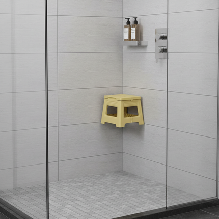 Lightweight Folding Step Stool Multi Purpose Handheld Thickened Footstool Non-Slip Plastic Small Benches Kitchen - gallery 2