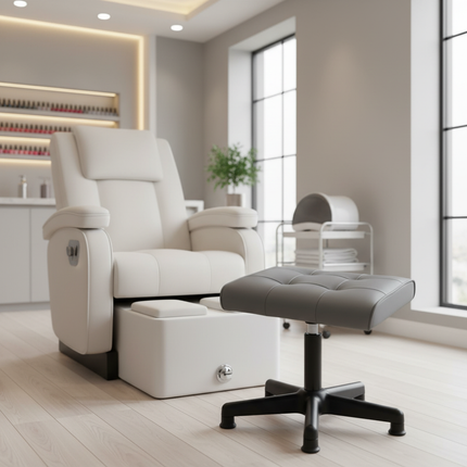 Nap Rest Foot Lift Footstool, Sofa Office Footstool Home Cushion Footstool - gallery 2