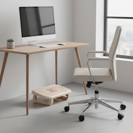 Portability Foot Rest Under Desk Footrest Ergonomic Foot Stool with Massage Rollers Foot Rest for Home Office Work Fast Ship - gallery 2