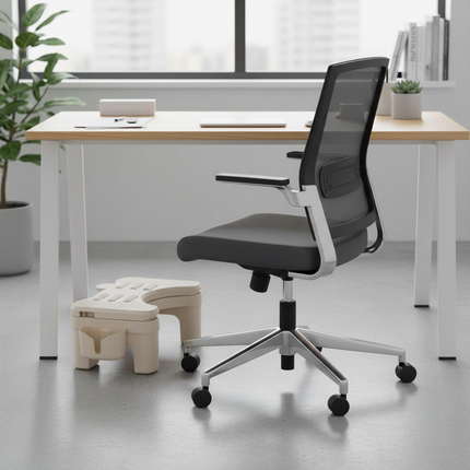 Foot Rest for Under Desk Adjustable Comfortable Foot Stool Portable Offices Footrests with Massage for Birthday Christmas party - gallery 2