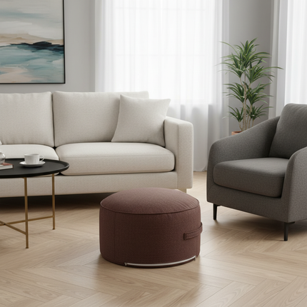 Tea Ceremony Floor Poufs With Fillings Cotton Linen Tatami Footstool Ottoman Thicken Meditation Cushion Yoga Round Cushion Futon - gallery 2