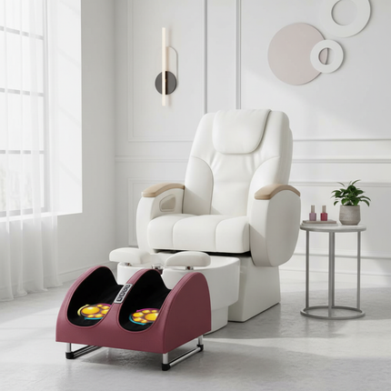 Electric Foot Massager Heating Therapy Hot Compression Shiatsu Kneading Roller Muscle Relaxation Pain Relief Foot Spa Machine - gallery 2