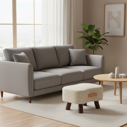 Sofa Footrests Soft Bag Chair Simple Change Shoes Stool Living Room Coffee Desk Footrest Repose Stools Small Table Low Chairs - gallery 2