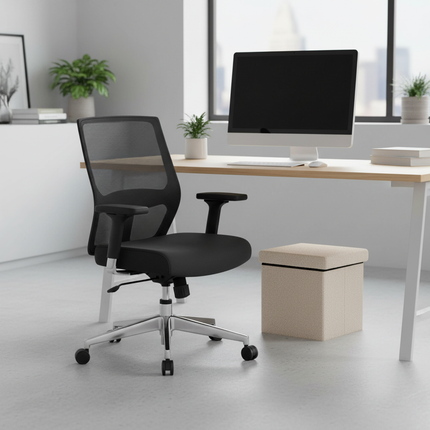 1PC Foldable Ottoman Stool Storage Chest Folding Cube Footstool with Removable Lid Toy Box for Living Room Bedroom Entrance - gallery 2