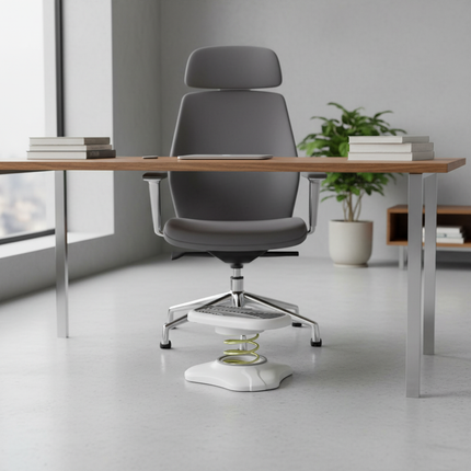 Multipurpose Spring Foot Stool Footstool 35° Adjustable Foot Support Holder Anti-Slip Foot Pedal Footrest For Office Toilet - gallery 2