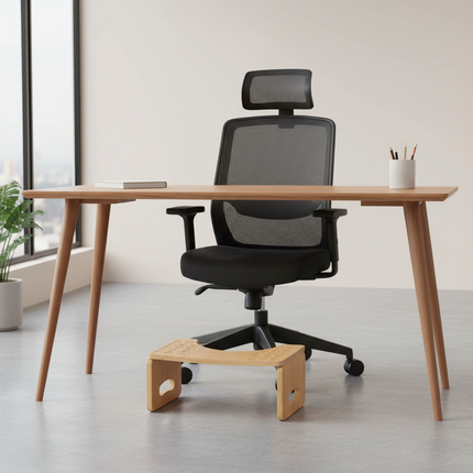 Wooden Bathroom Step Stool Foldable Maternity Toilet Stool Stable Elderly Footrest for Toilet  Durable Commode Step for Home - gallery 2