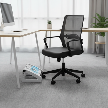Foot Rest for Under Desk at Work,Adjustable Height Foot Rest Portable Under Desk Foot Stool for Home,Office - gallery 2