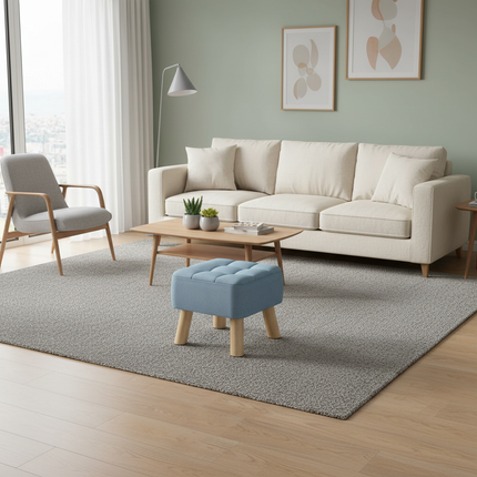 Solid Low Stool For Kids Foot Stool Durable Round Nesting Stools Comfortable And Soft Toddlers Playroom And Daycare House hold - gallery 2