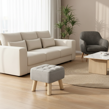 Foot rest Corridor home decoration furniture Small wooden stools Sofa foot rest stools - gallery 2