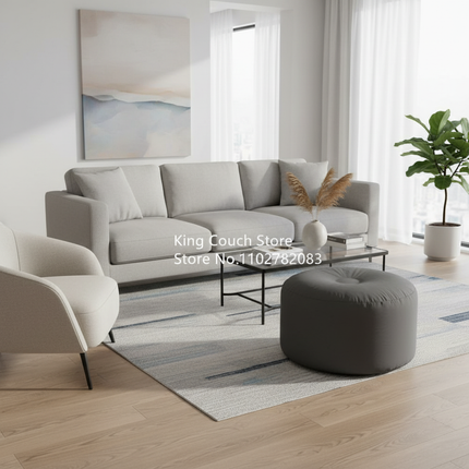 foot rest relaxing custom folding furniture wholesale round footstool makeup stools polyester sofa ottoman modern pouf chair - gallery 2