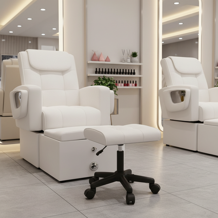 Nap Rest Foot Lift Foot Pedal Raised Foot Office Sofa Home Dressing Nail Art Stool - gallery 2