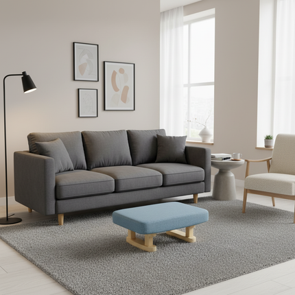 1Pc Creative Small Wood Stool Foot Rest Sofa Living Room Chair - gallery 2