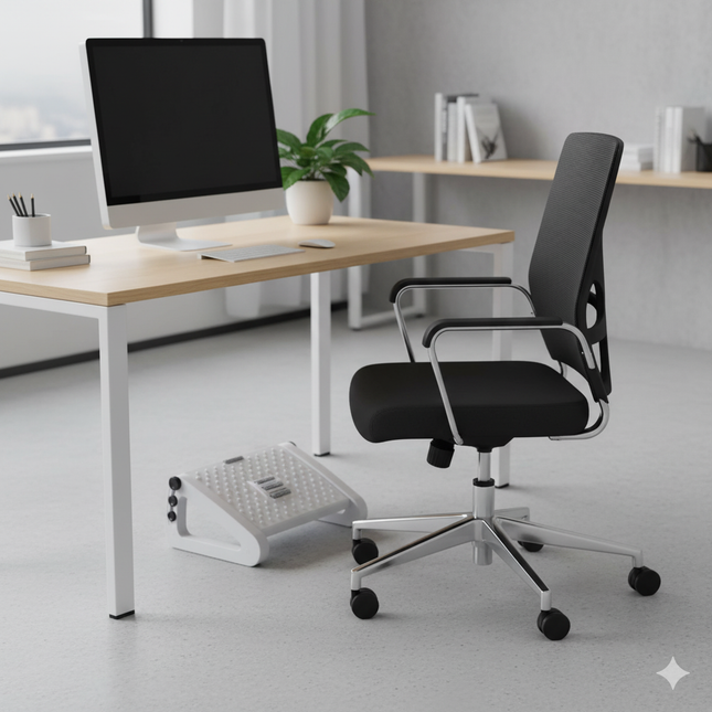 Repose Pied Ergonomique Réglable Massage